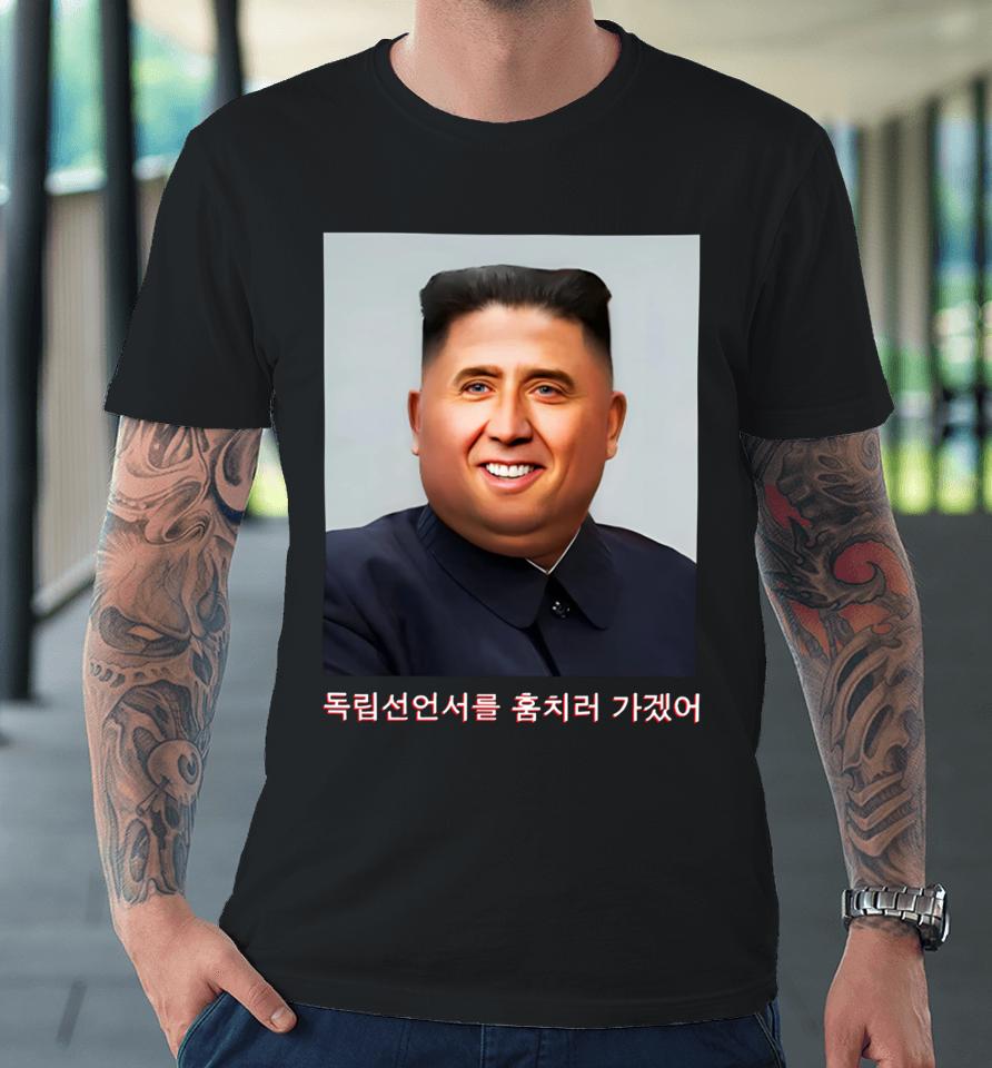 Shitheadsteve Store Nick Jong Un Premium T-Shirt