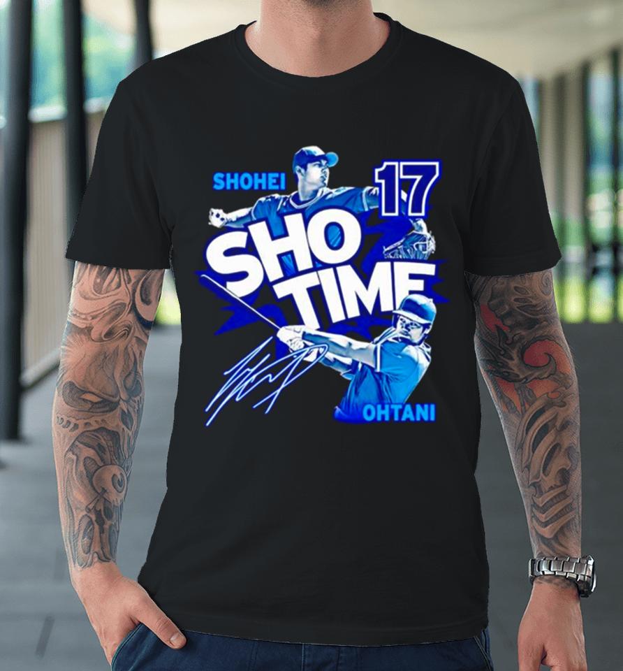 Sho Time 17 Shohei Ohtani Los Angeles Dodgers Baseball Premium T-Shirt