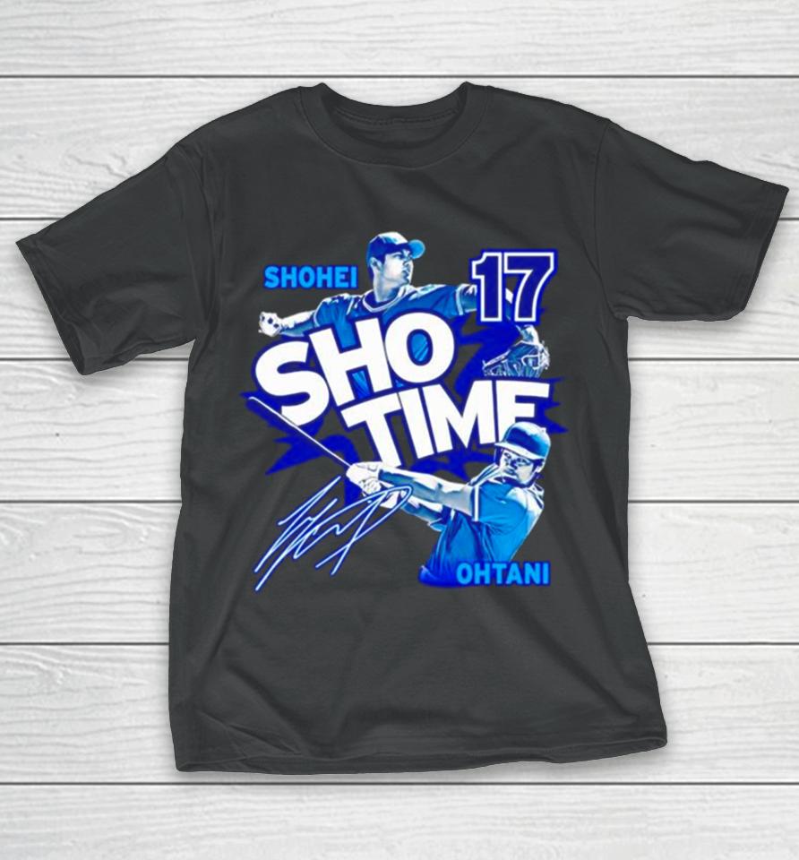 Sho Time 17 Shohei Ohtani Los Angeles Dodgers Baseball T-Shirt