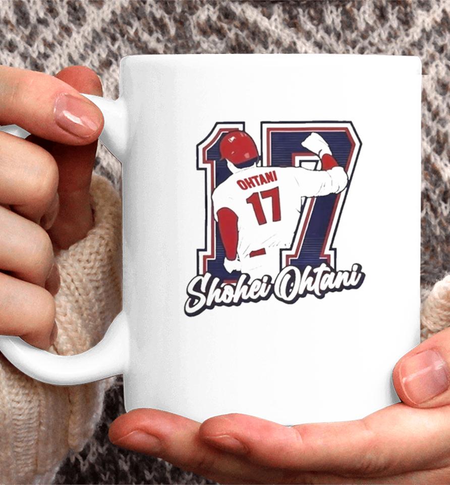 Shohei Ohtani 17 Los Angeles Dodgers Baseball Player Coffee Mug