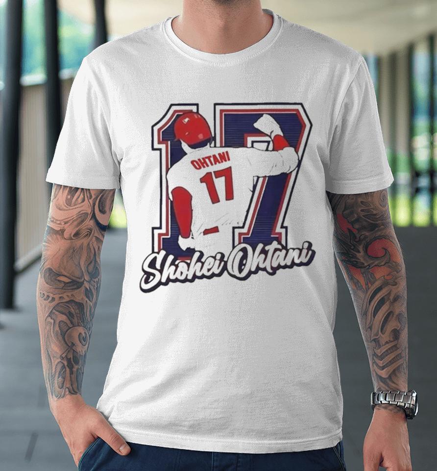 Shohei Ohtani 17 Los Angeles Dodgers Baseball Player Premium T-Shirt