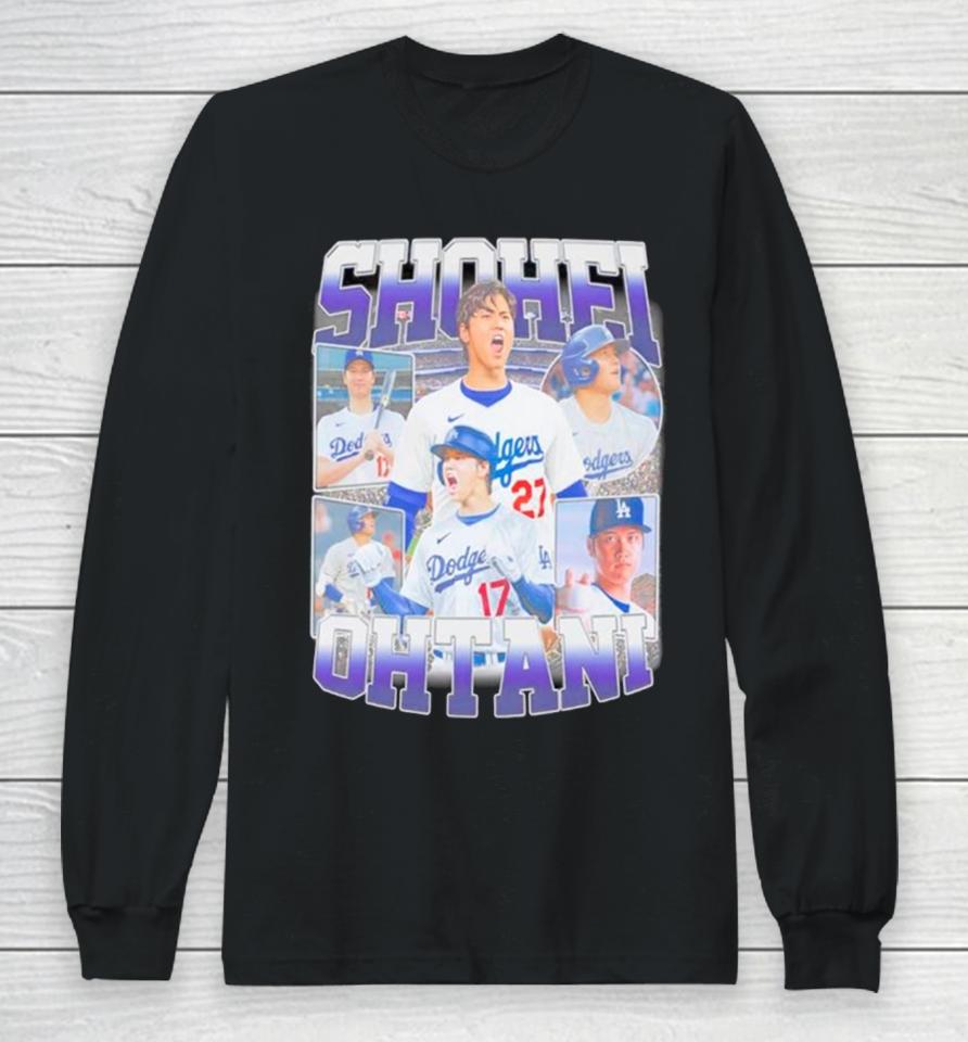 Shohei Ohtani Baseball Player Los Angeles Dodgers Long Sleeve T-Shirt