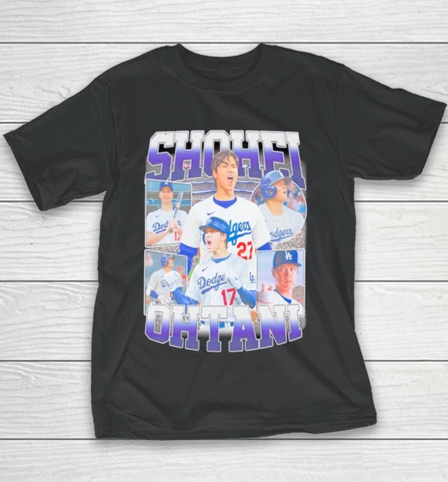 Shohei Ohtani Baseball Player Los Angeles Dodgers Youth T-Shirt