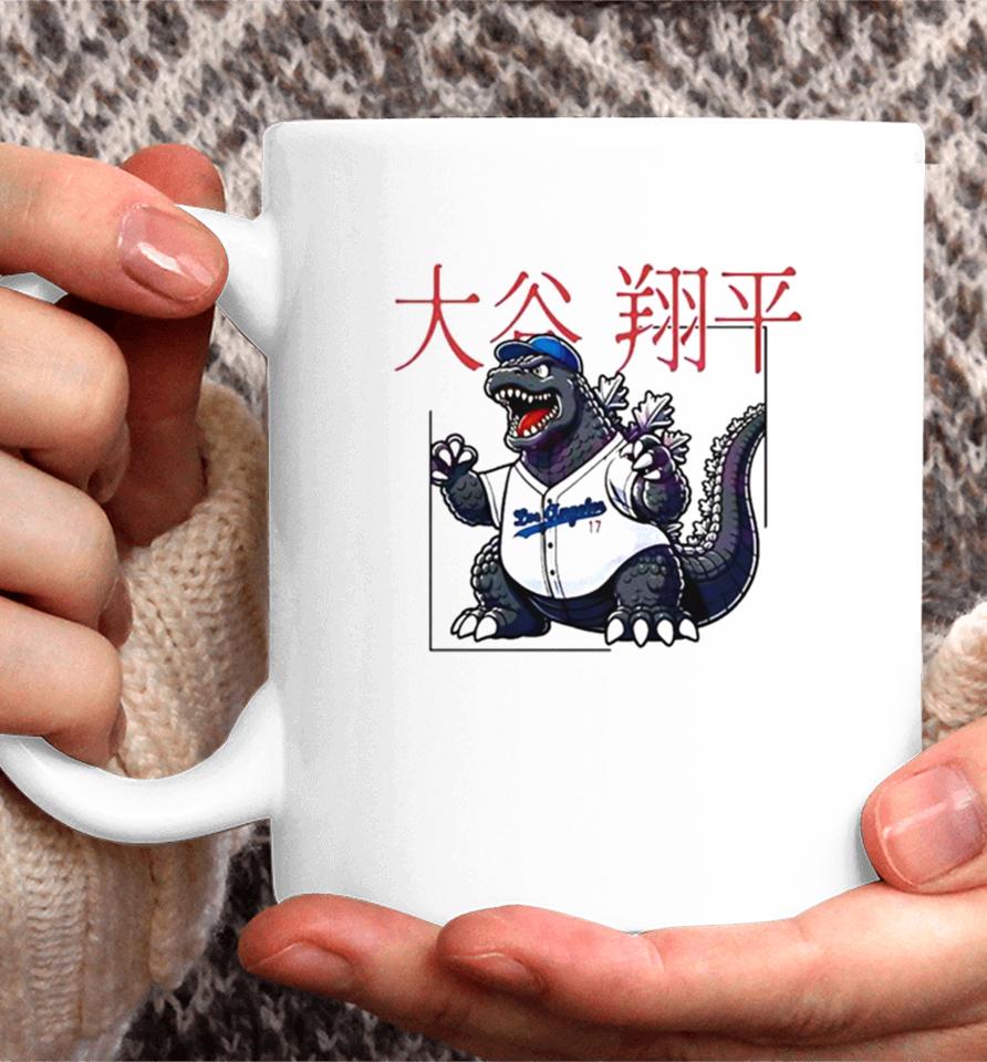 Shohei Ohtani Godzilla Coffee Mug