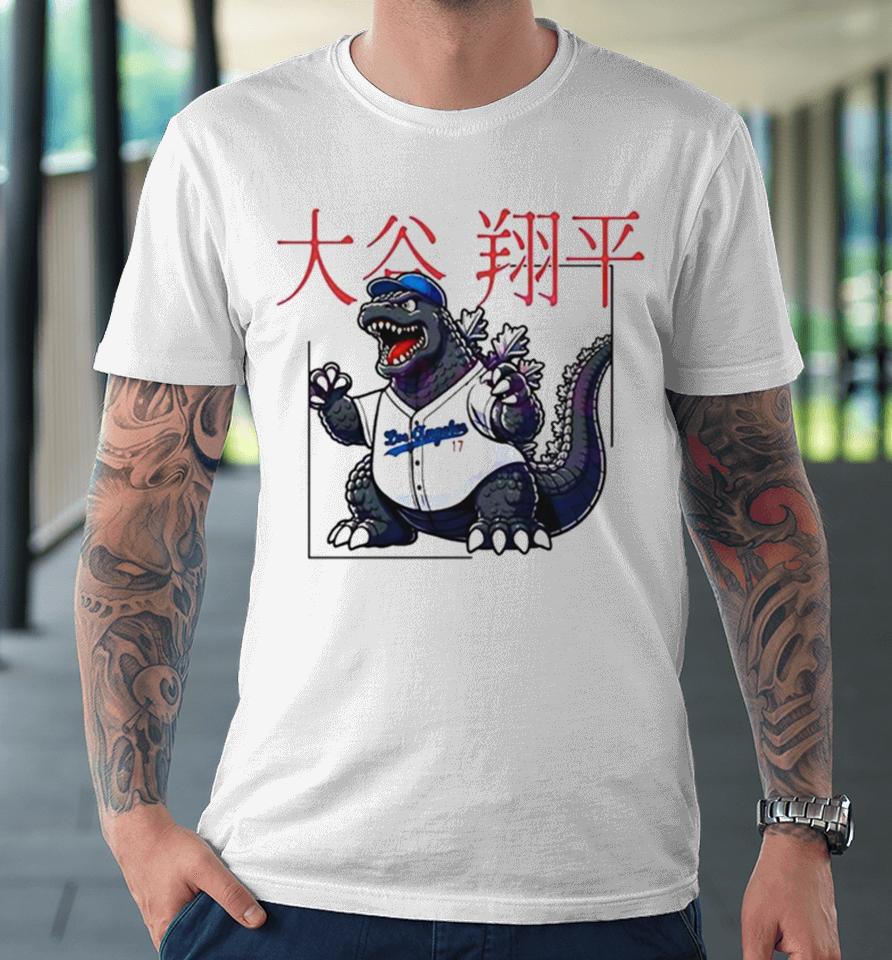 Shohei Ohtani Godzilla Premium T-Shirt