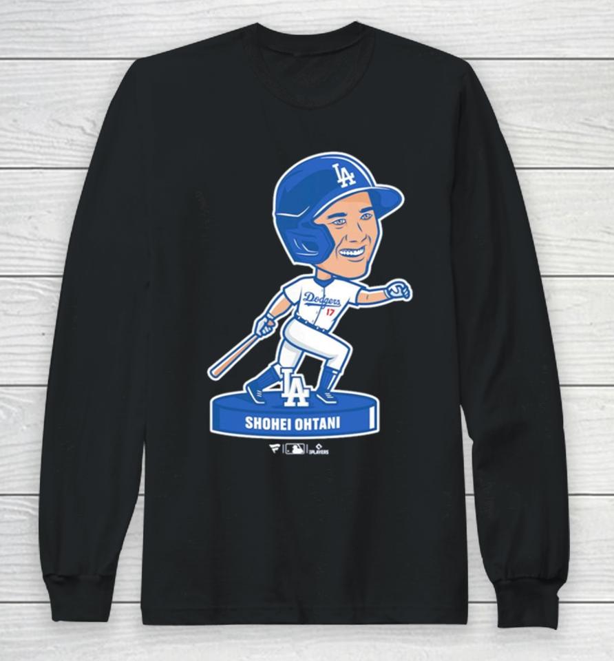 Shohei Ohtani Los Angeles Dodgers Bobblehead Long Sleeve T-Shirt