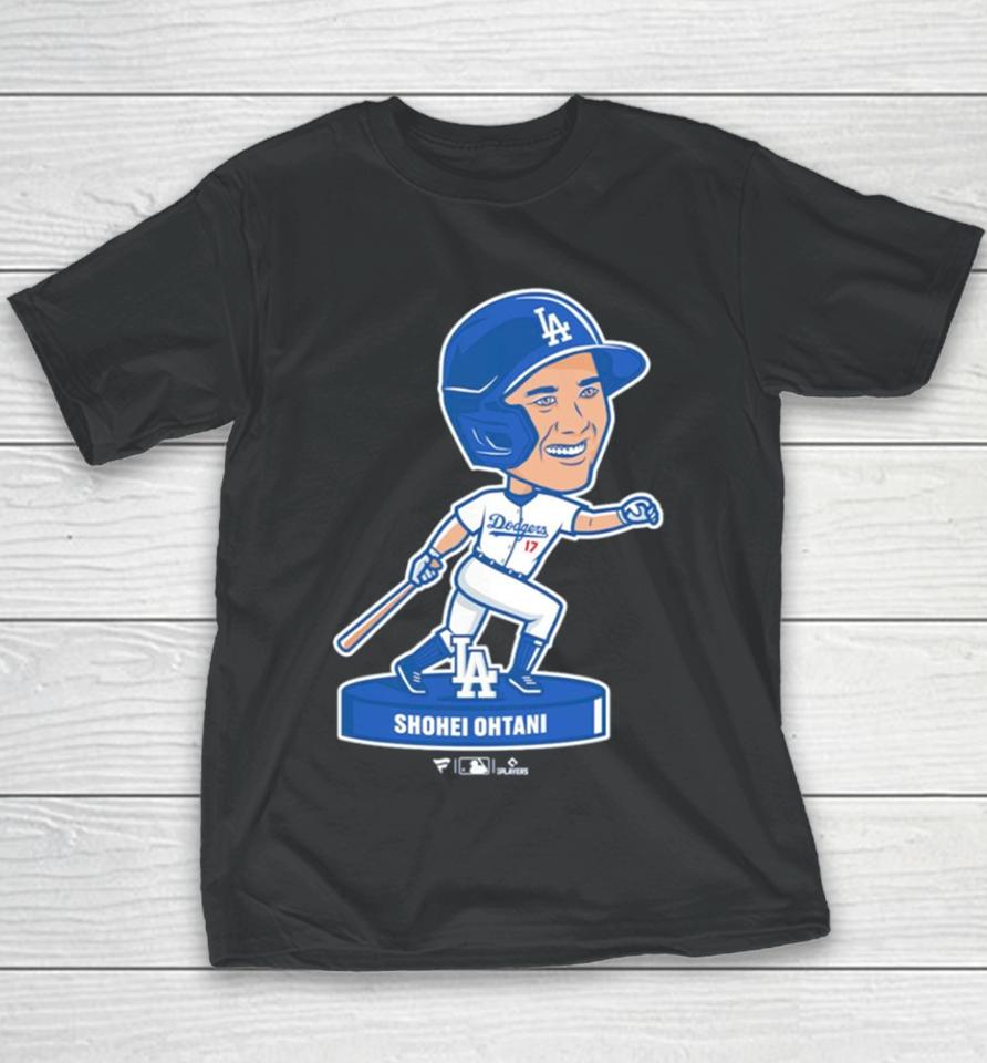 Shohei Ohtani Los Angeles Dodgers Bobblehead Youth T-Shirt