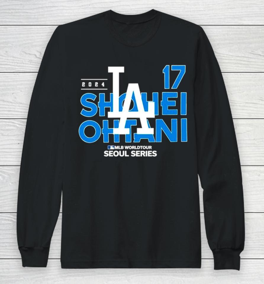 Shohei Ohtani Los Angeles Dodgers Mlb World Tour Seoul Series 2024 Long Sleeve T-Shirt