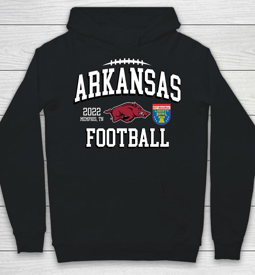 Shop Arkansas Razorbacks Liberty Bowl Single Team Red Hoodie