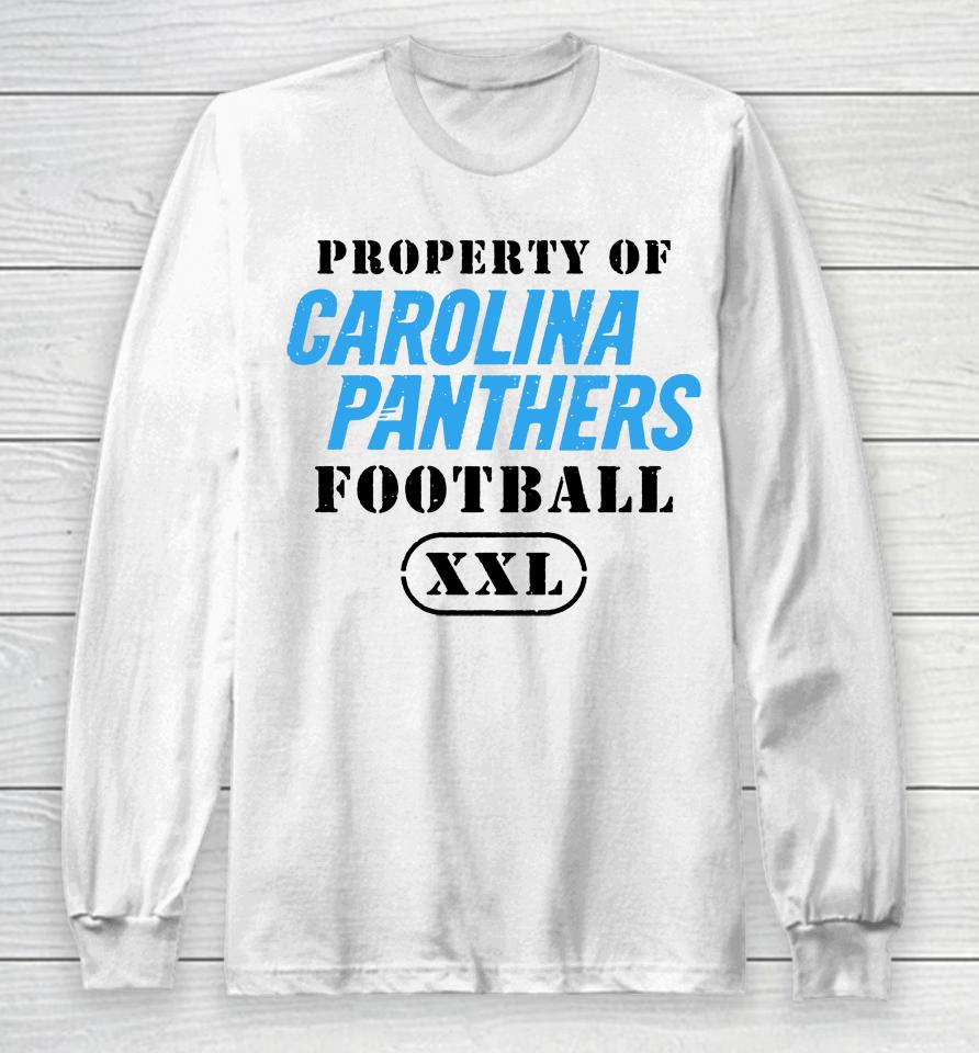 Shop Carolina Panthers Nfl Pro Line By Fanatics Branded True Nickname Throwback Long Sleeve T-Shirt