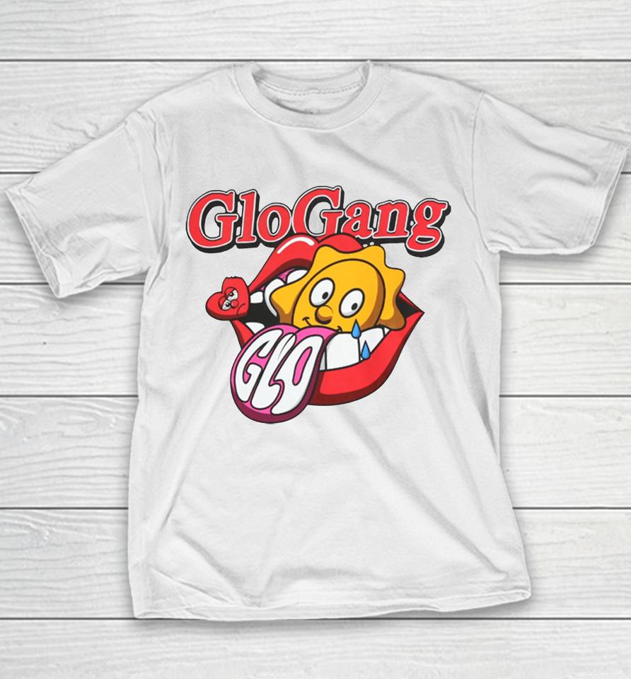 Shop Chief Keef Glo Gang Rolling Glo 2023 Youth T-Shirt