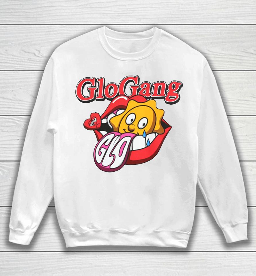 Shop Chief Keef Glo Gang Rolling Glo Sweatshirt