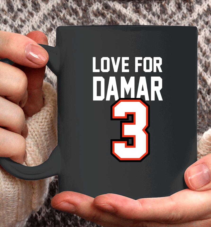 Shop Damar Hamlin Honored In  Love For 3 Damar Coffee Mug
