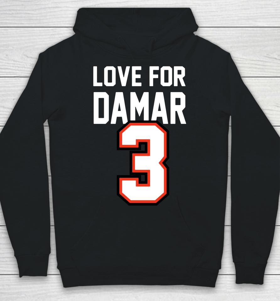 Shop Damar Hamlin Honored In  Love For 3 Damar Hoodie