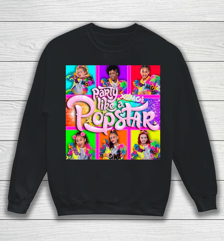 Shop Jojo Siwa Party Like A Pop Star Sweatshirt
