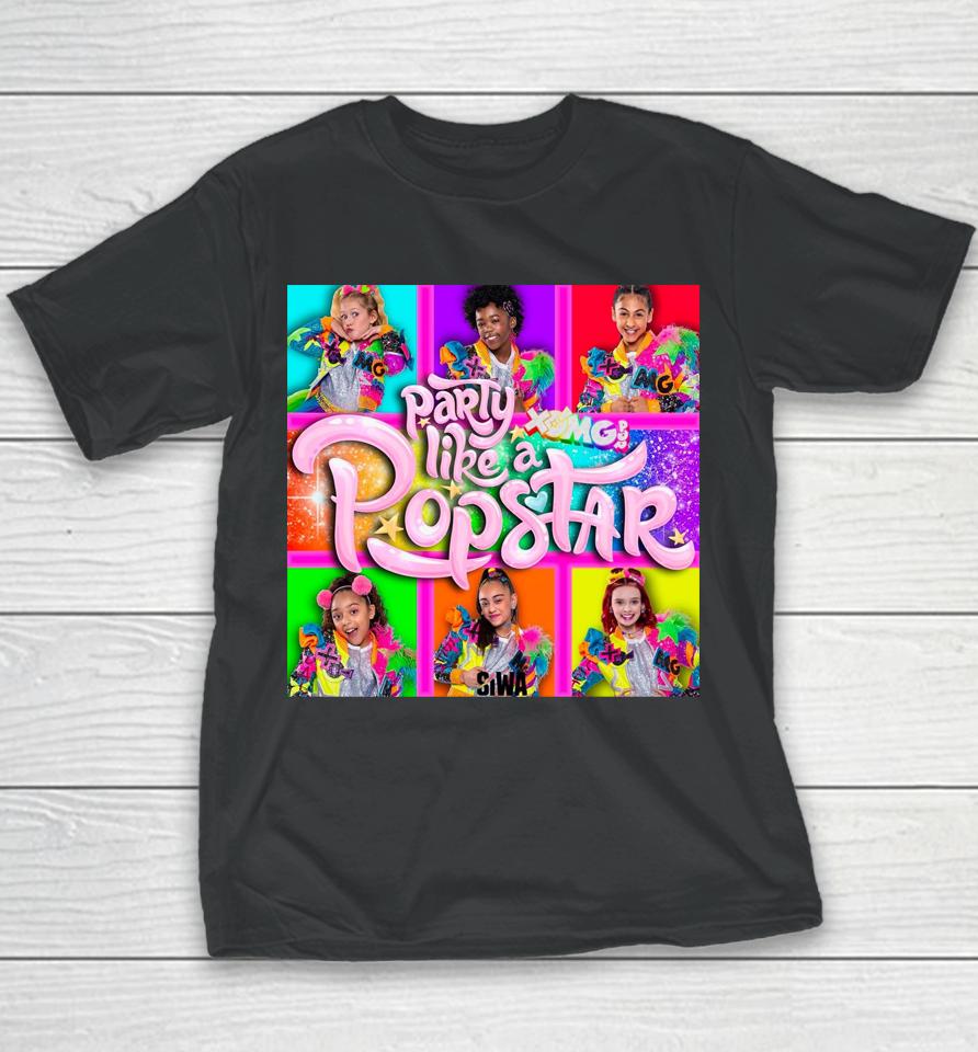 Shop Jojo Siwa Party Like A Pop Star Youth T-Shirt