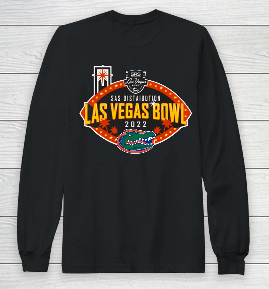 Shop Las Vegas Bowl Florida Gators 2022 Long Sleeve T-Shirt