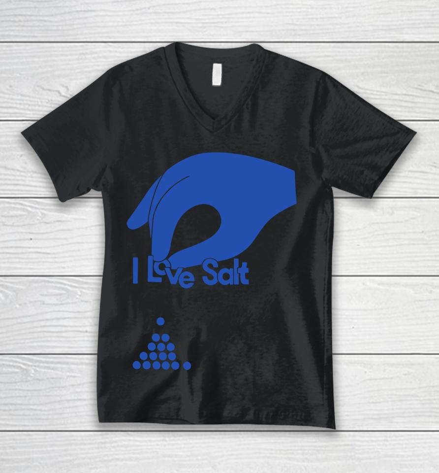 Shop Molly Baz Merch I Love Salt Unisex V-Neck T-Shirt