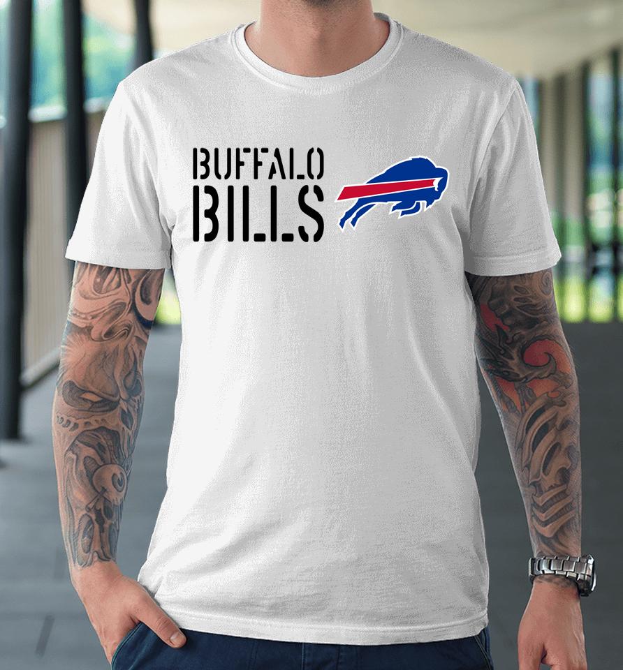 Shop Nfl Buffalo Bills 2022 Salute To Service Legend Team Premium T-Shirt