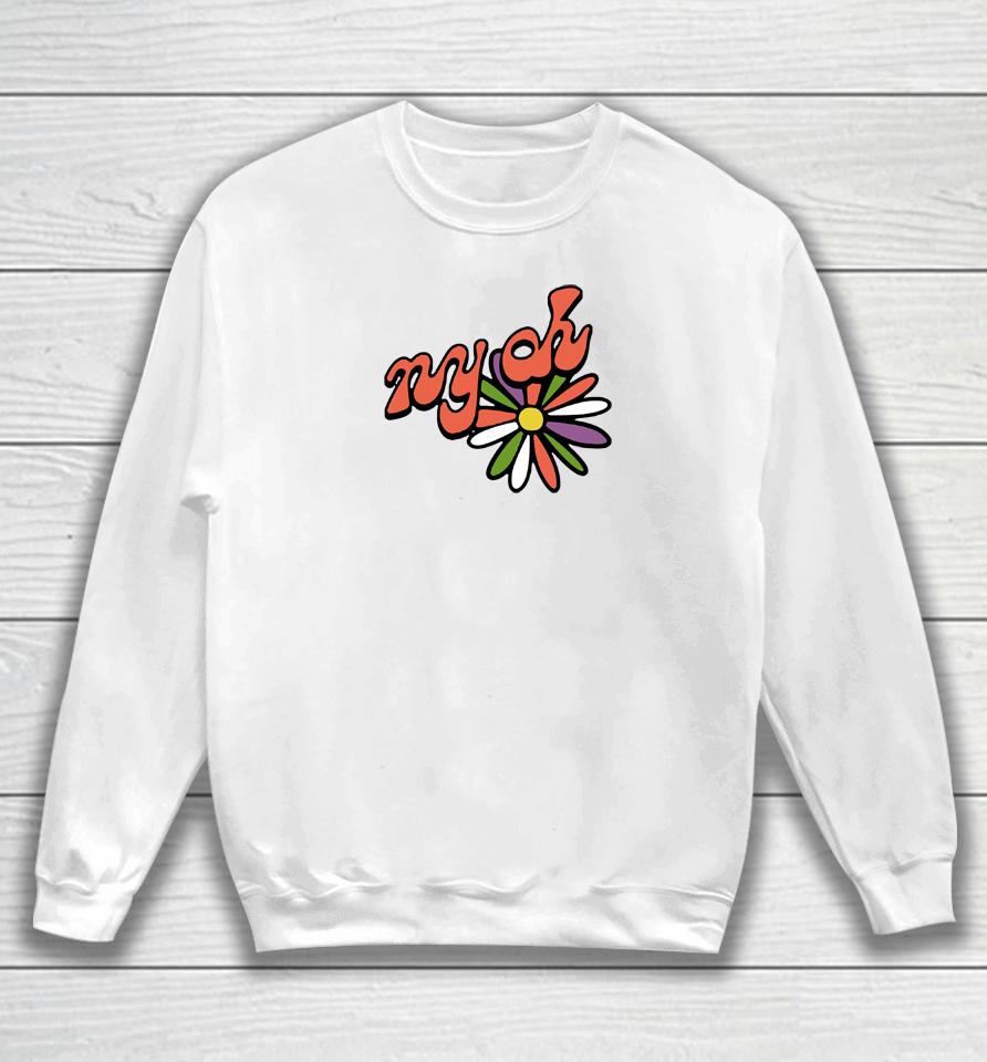 Shop Ny Oh Short Embroidered 2023 Sweatshirt