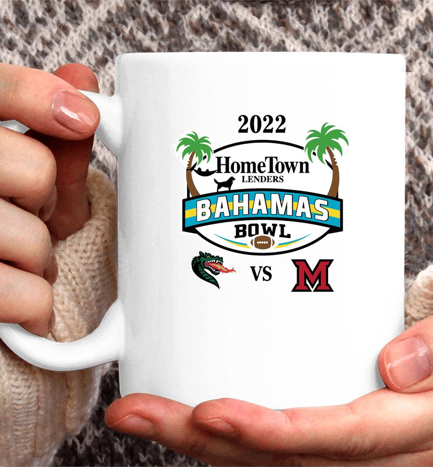 Shop Uab Vs Miami Ohio 2022 Bahamas Bowl Coffee Mug
