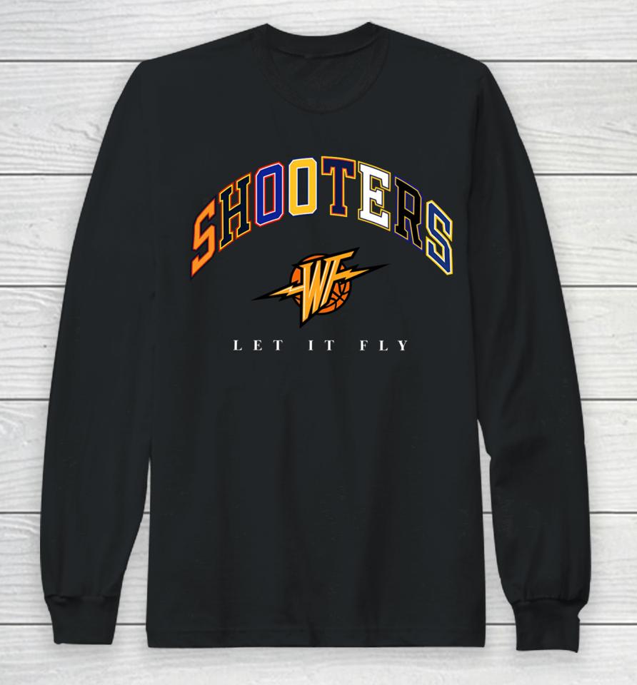 Shop Warriors Talk Store Shooters Let It Fly Long Sleeve T-Shirt