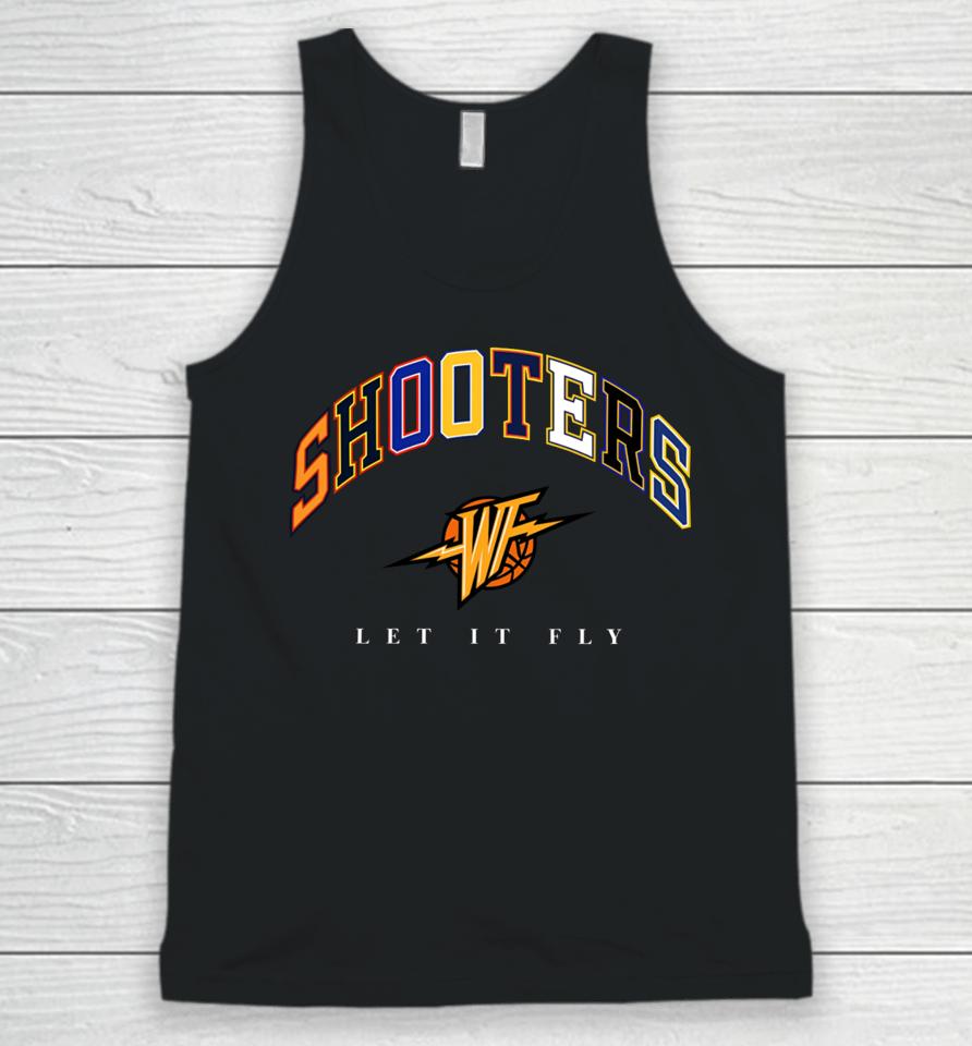 Shop Warriors Talk Store Shooters Let It Fly Unisex Tank Top