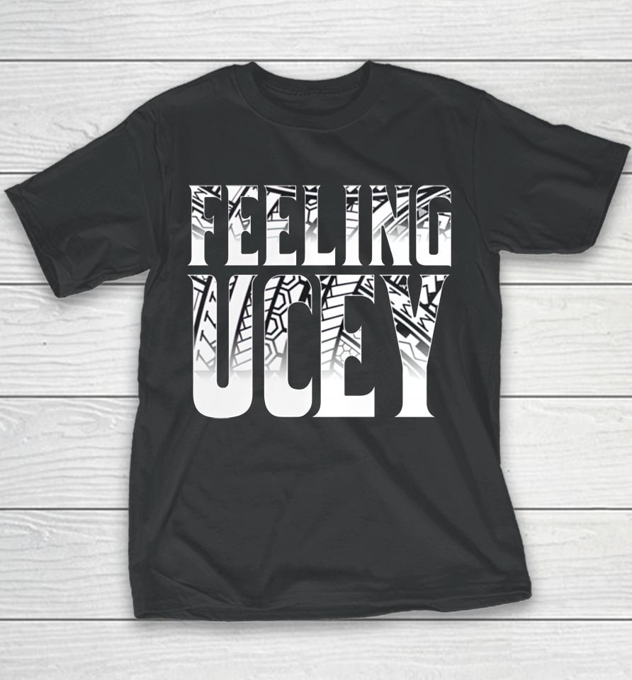 Shop Wwe Men's Black The Bloodline Feeling Ucey Youth T-Shirt