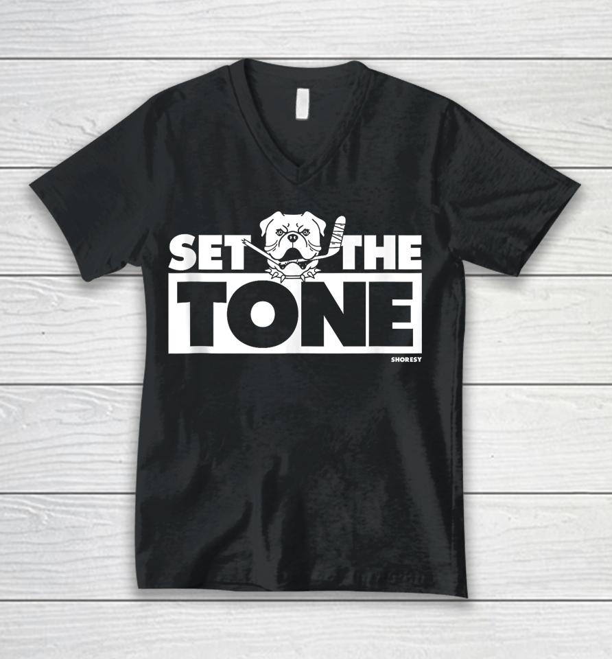 Shoresy Set The Tone Unisex V-Neck T-Shirt