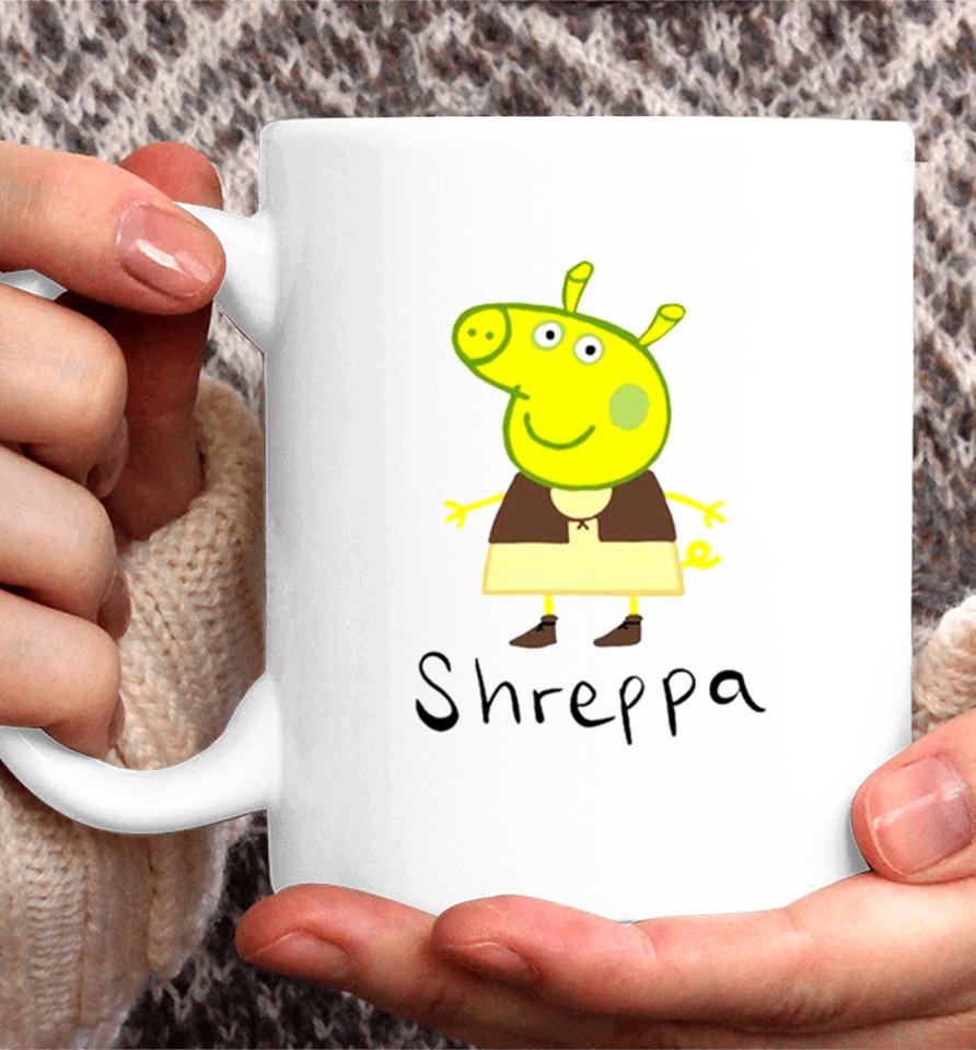 Shreppa Peppa Pig Shrek Coffee Mug