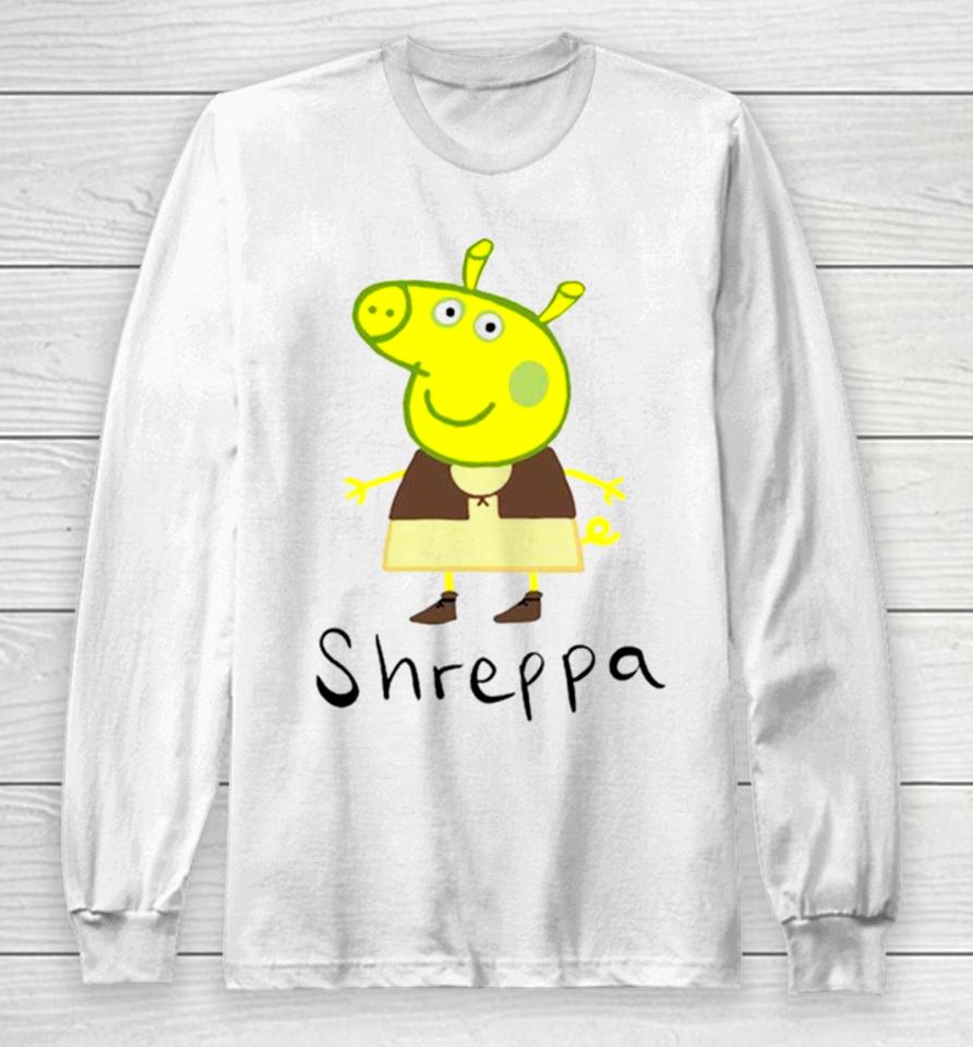 Shreppa Peppa Pig Shrek Long Sleeve T-Shirt