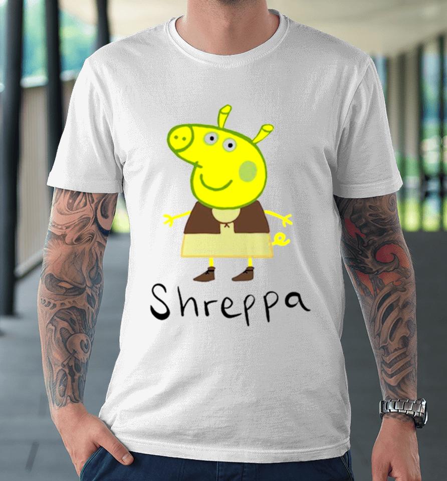 Shreppa Peppa Pig Shrek Premium T-Shirt