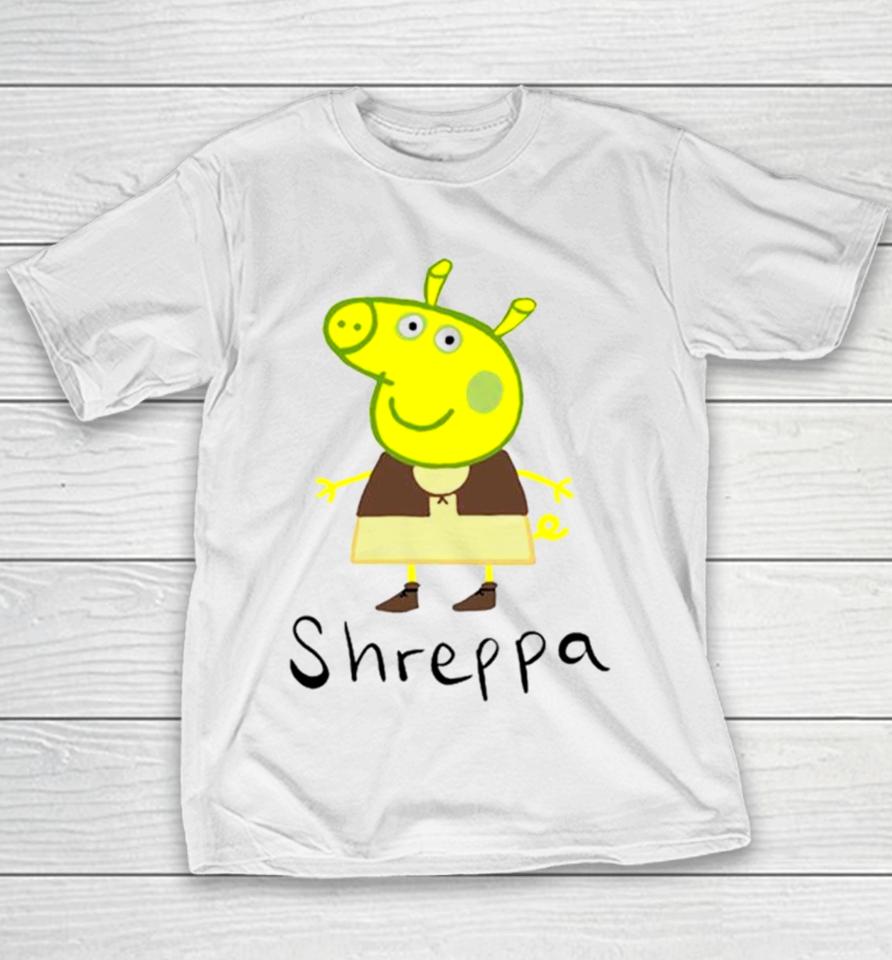 Shreppa Peppa Pig Shrek Youth T-Shirt