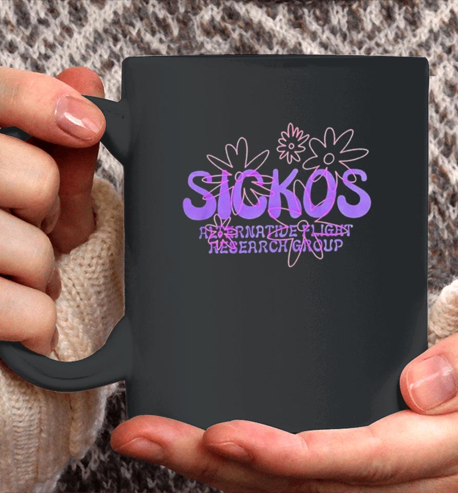 Sickos Floral Alternative Flight Research Group Tshirts Coffee Mug