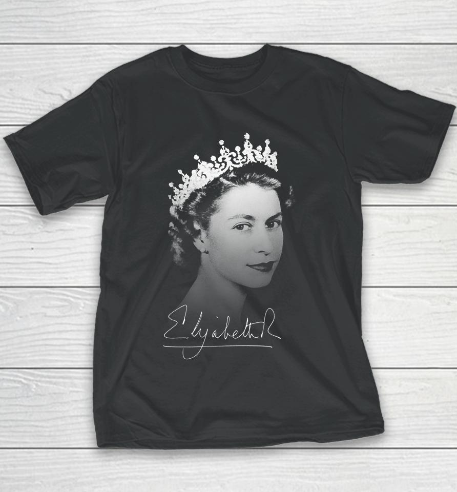 Signature Of Elizabeth Ii Youth T-Shirt