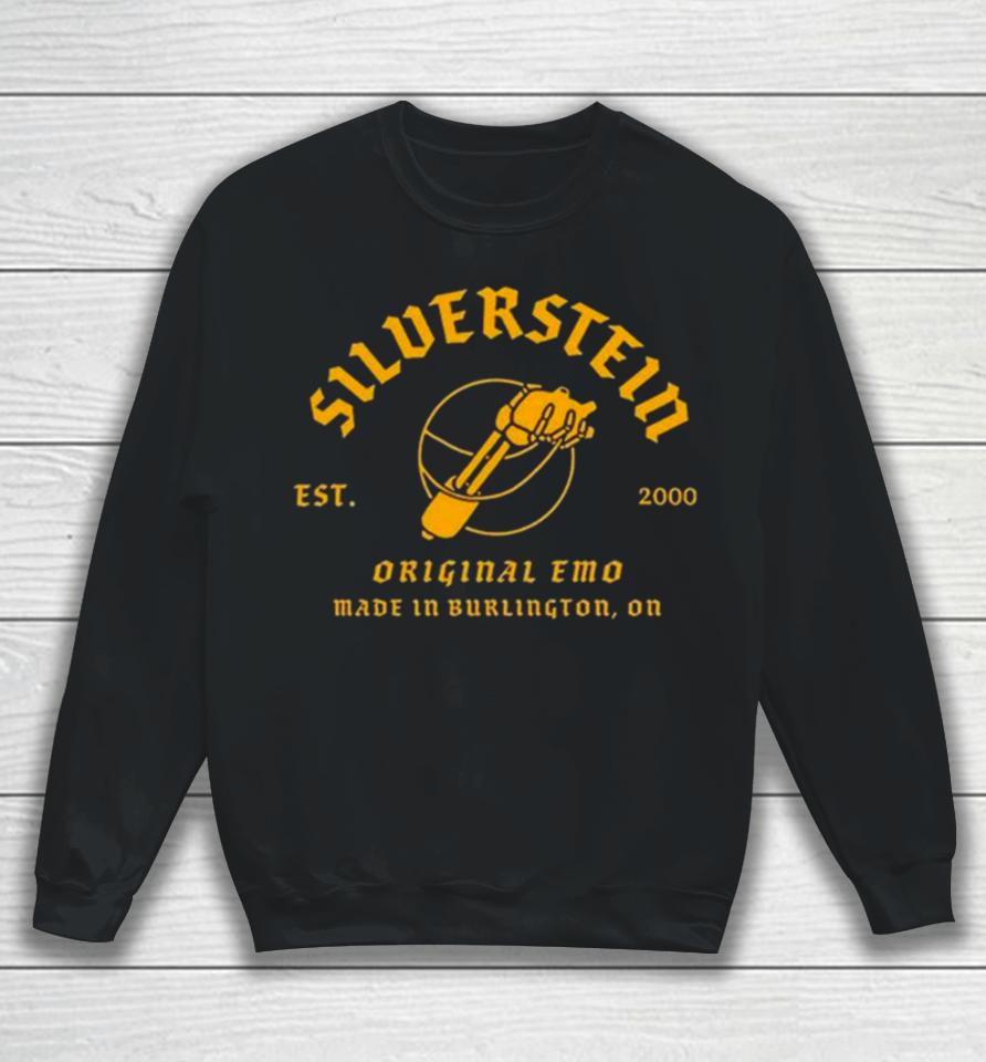 Silverstein Music Hand Original Emo Sweatshirt