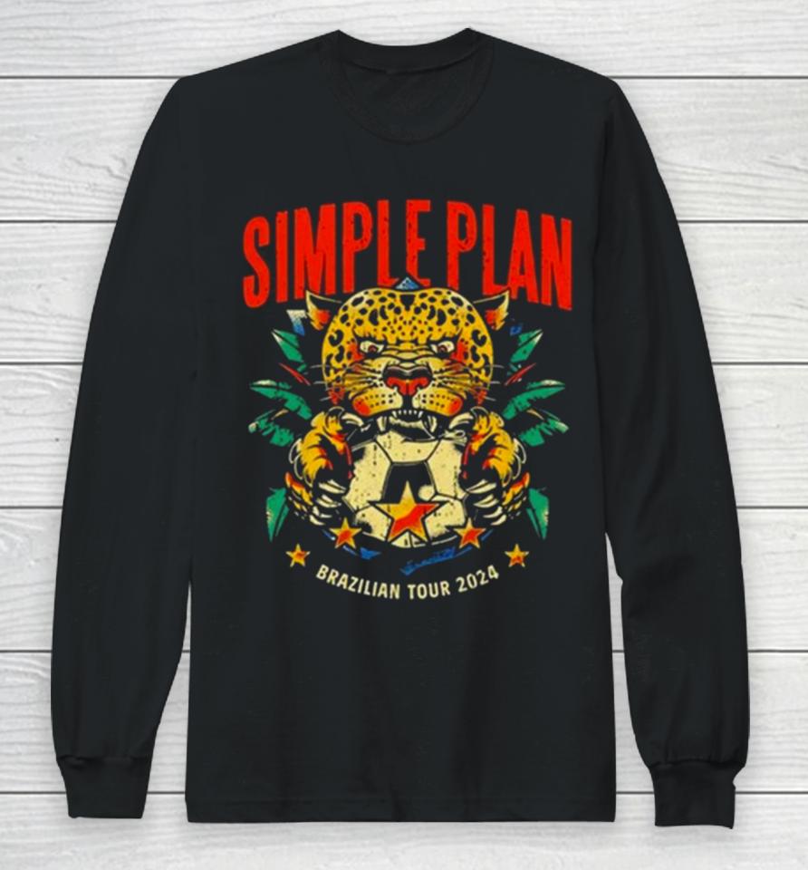 Simple Plan Brazilian Tour 2024 Long Sleeve T-Shirt