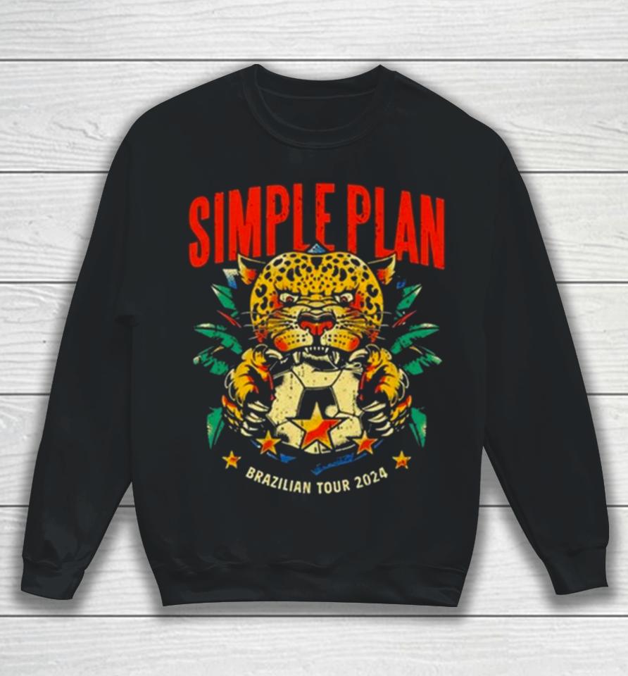 Simple Plan Brazilian Tour 2024 Sweatshirt
