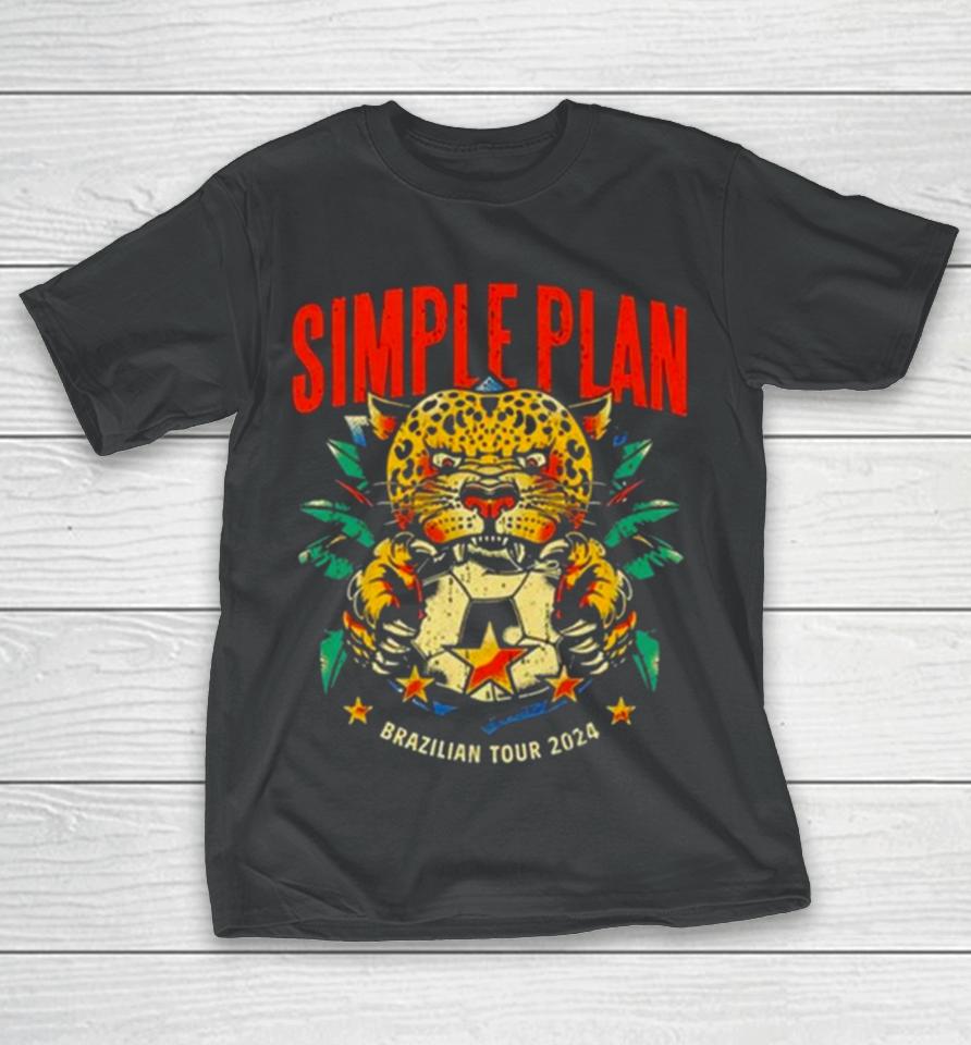 Simple Plan Brazilian Tour 2024 T-Shirt