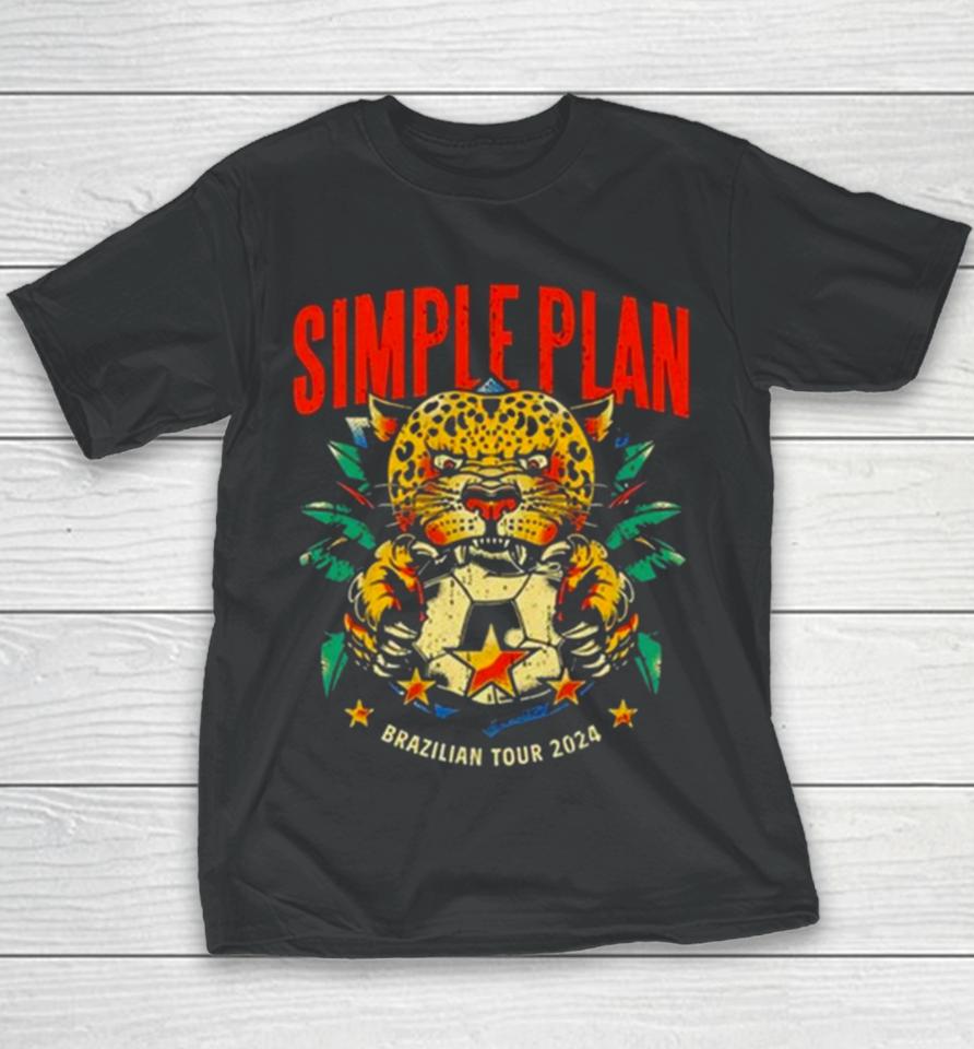 Simple Plan Brazilian Tour 2024 Youth T-Shirt