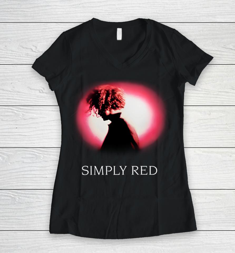 Simply Red’s 2022 Tour New Flame Women V-Neck T-Shirt