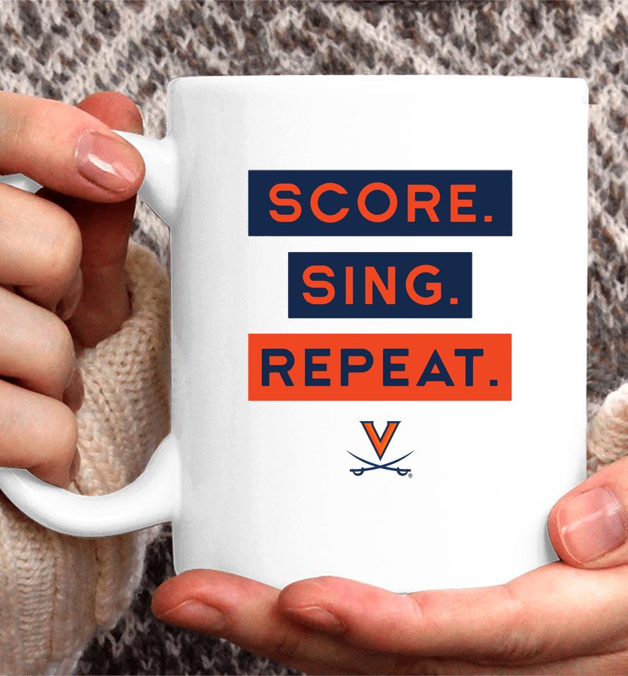 Sing Score Repeat Gray Uva Book Stores Coffee Mug