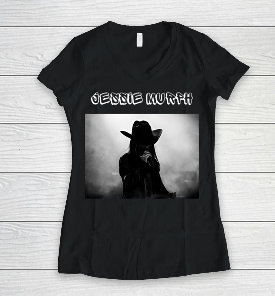 Singer Jessie Murph Country Musics Women V-Neck T-Shirt