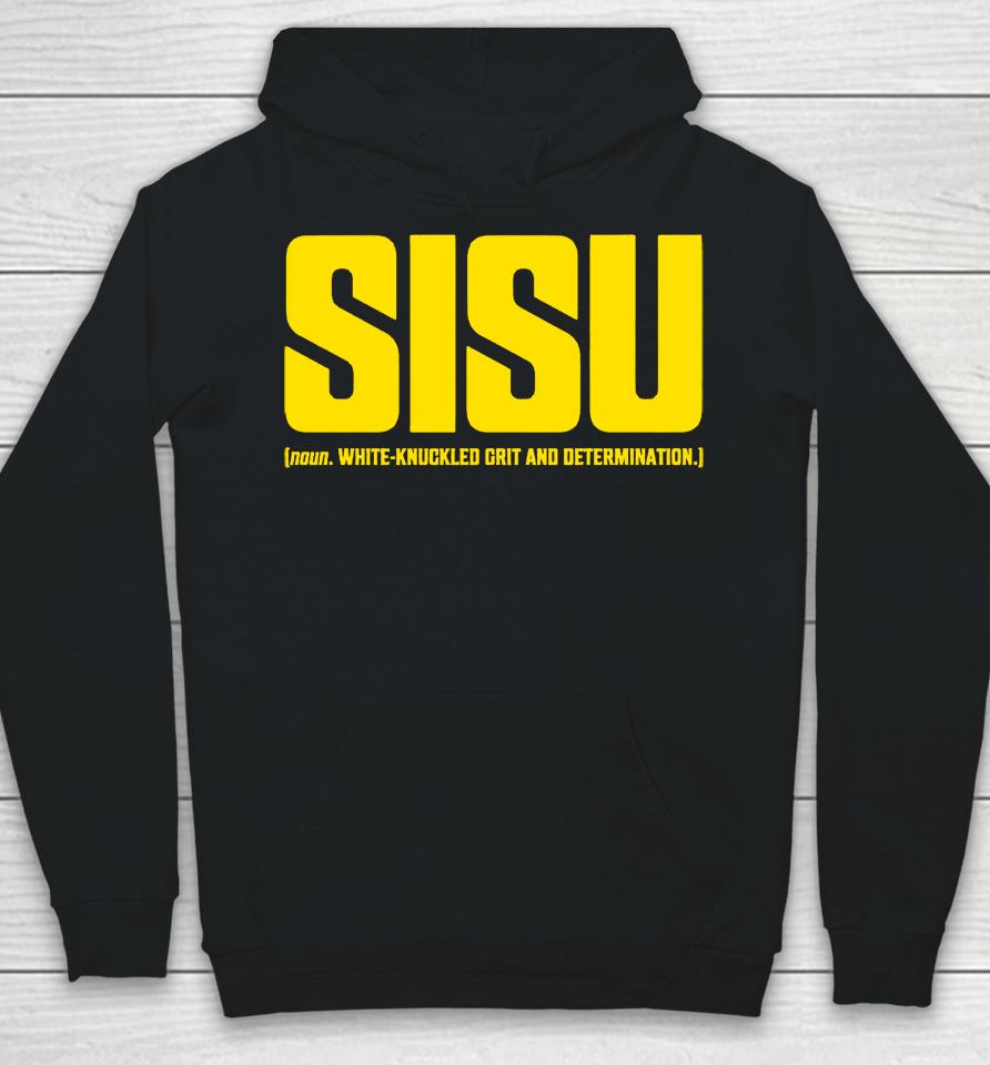 Sisu White-Knuckled Grit And Determination Hoodie