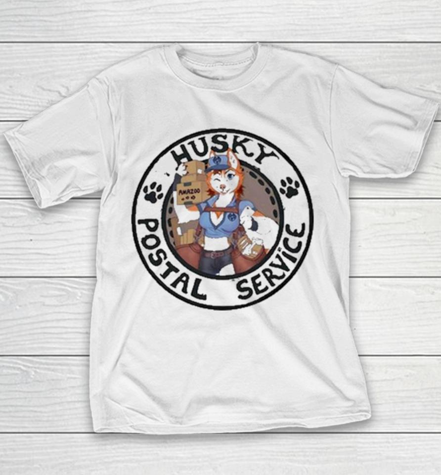 Sixthleafclover Merch Husky Postal Service Youth T-Shirt