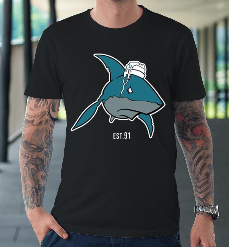 Sj Sharks Est 91 San Jose Sharks Premium T-Shirt