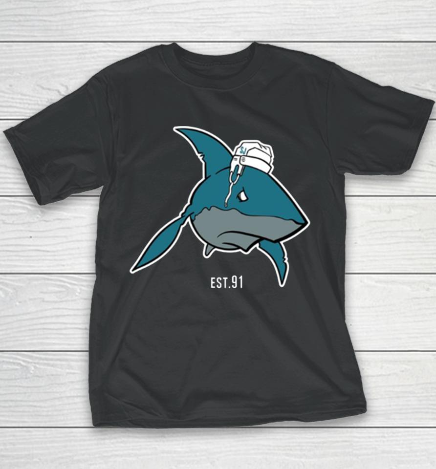 Sj Sharks Est 91 San Jose Sharks Youth T-Shirt