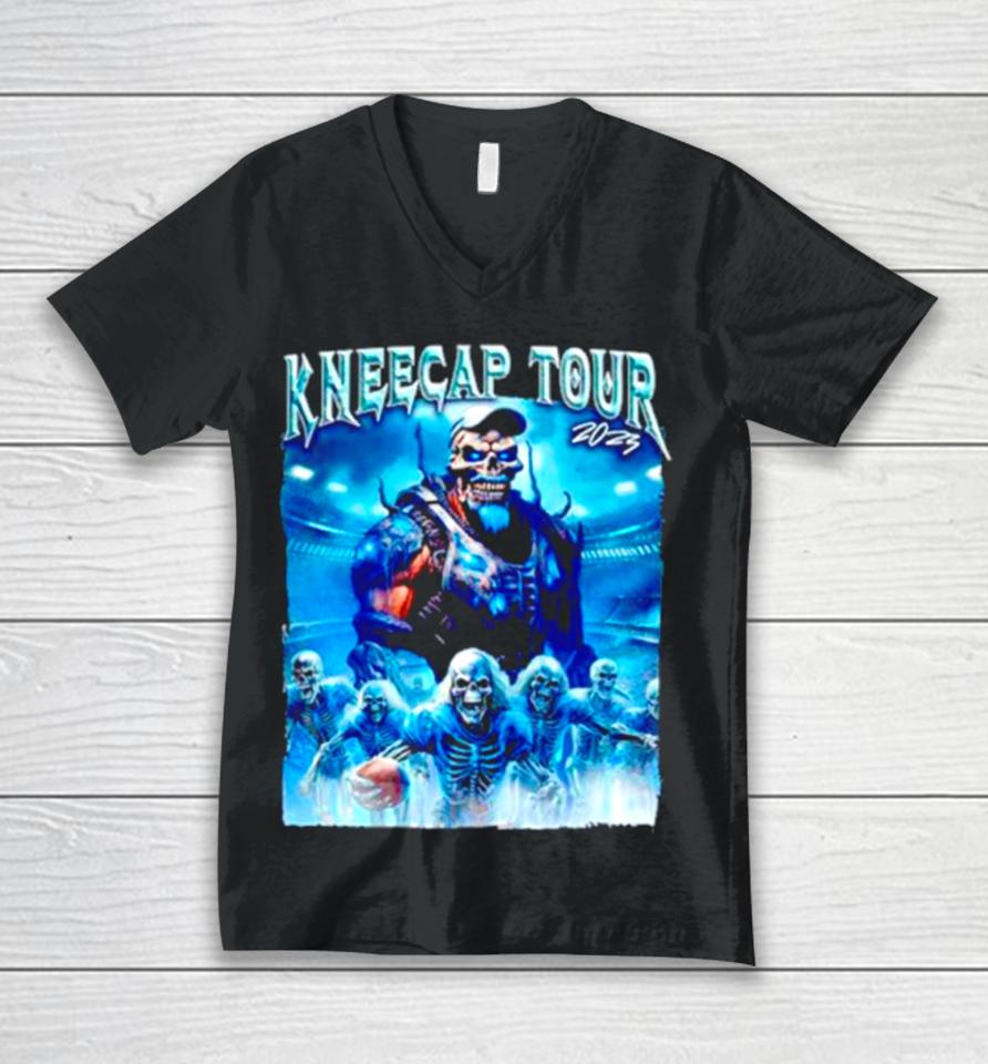Skeleton Kneecap Tour 23 Unisex V-Neck T-Shirt