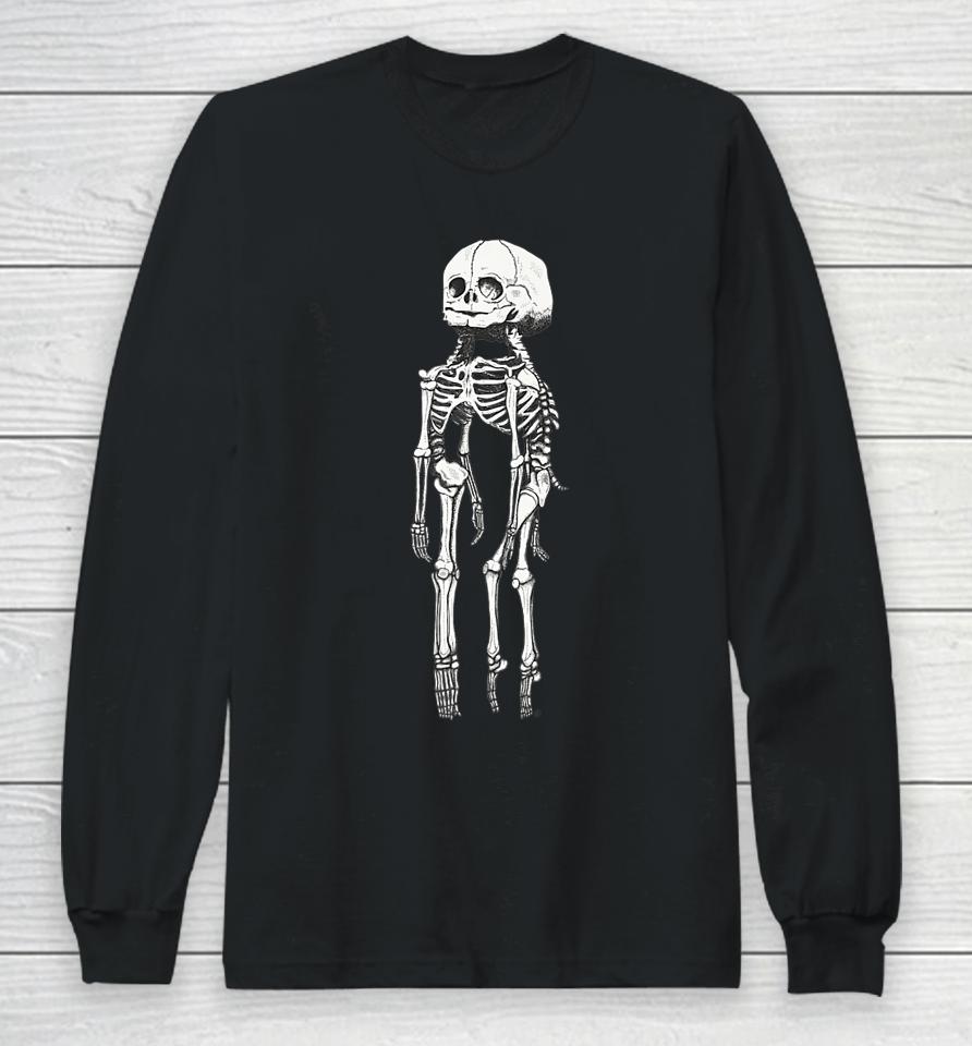 Skeleton Twin Anamoly Long Sleeve T-Shirt