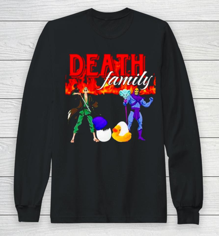Skeletor Death Family Long Sleeve T-Shirt